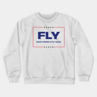 Fly on Mike Pence Vote 2020 President Election Parody Trump Crewneck Sweatshirt